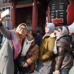 The number of tourists arriving in Japan during the month November exceeded 2.37 million