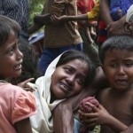Rohingya Muslims' steps to stop entry of India