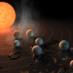 Earth around a star where life could be good for the environment, announced the discovery of 7 planets