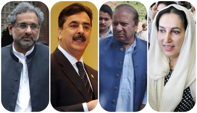 Raja Pervez Ashraf, Yousuf Raza Gilani, Benazir, Nawaz Sharif and Shahid Khaqan Abbasi, or any other nominee, the prime minister, had to go to jail anyway.