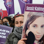 Protesters turned out in Istanbul on Saturday under the slogan "You'll never walk alone"