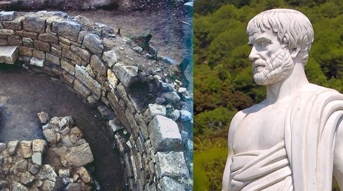 Aristotle's tomb discovered during excavation in Greece