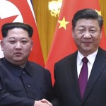 North Korean head Kim Jong-un and Chinese President Xi Jinping