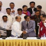 Myanmar government and armed ethnic groups 8 Peace Agreement