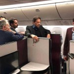 News about Prime Minister Imran Khan's departure from New York and use of Saudi Arabia's plane for technical breakthroughs