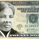 $ 20 woman's print Harriet Tubman photo