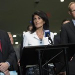 US ambassador to the UN, Nikki Haley