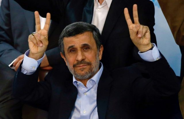 Iran's former president Mahmoud Ahmadinejad