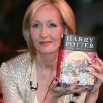 J.K. author of Harry Potter series Rowling
