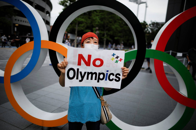 80% of Japanese oppose holding this year's Tokyo Olympics