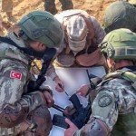 Turkey and Russia joint patrols with British and Air Force personnel on Idlib's M4 National Highway