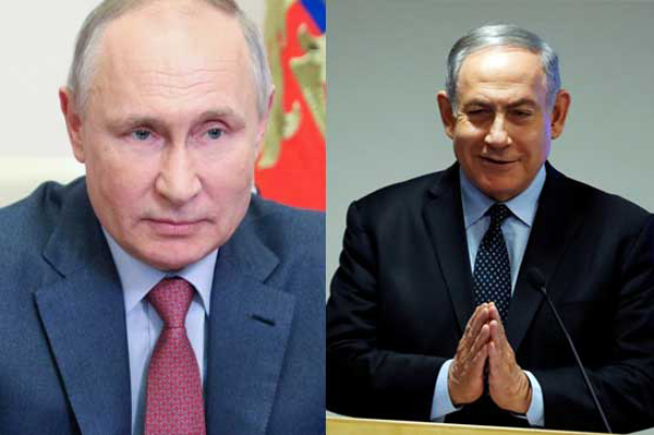 Putin warns Netanyahu to declare war on Israel