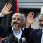 Ismail Haniya, Hamas leader Khaled Meshaal