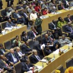 Day 2 of the 25th African Union summit on June 14 and 15 in Johannesburg, South Africa's capital getting started