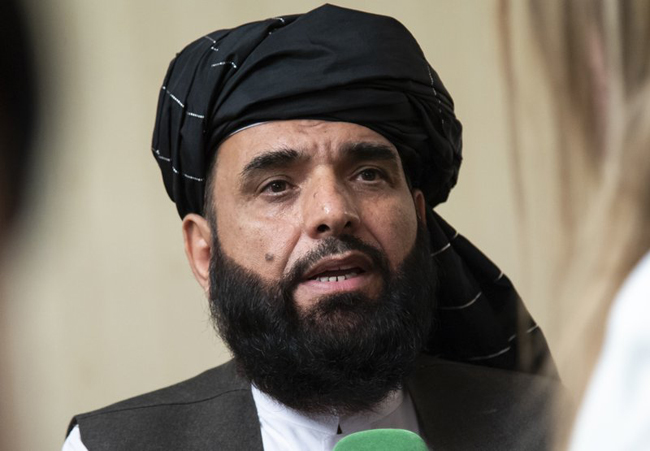 Sohail Shaheen, spokesman for the Afghan Taliban's Qatar office