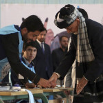 In Afghanistan, less than 25% of the people voted, which is lower than the last three presidential elections.