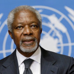 Former United Nations chief and Noble prize laureate Kofi Annan