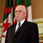 Algerian interim president Abdelkadir Bensalah