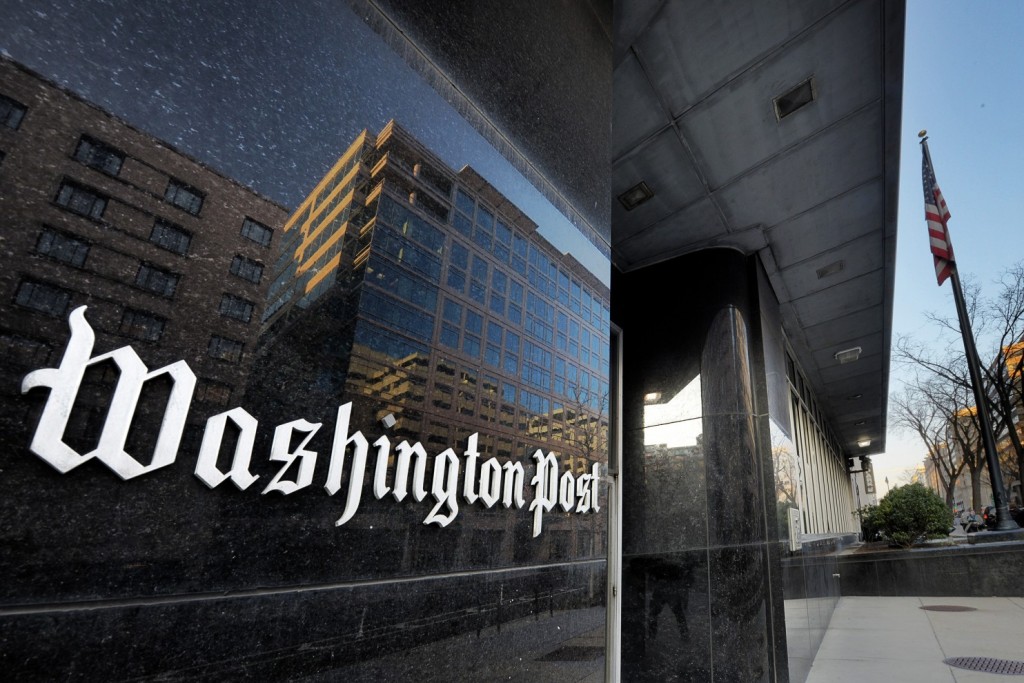 Leading US newspaper The Washington Post