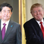 US President Donald Trumpp will meet Japanese Prime Minister Shinzo Abe on 5 November