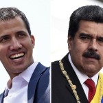 While the US supports Juan Guaidó, Russia stands with its president present with President Nicolás Maduro.