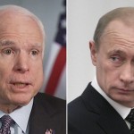 US Senator John McCann and Russian President Putin