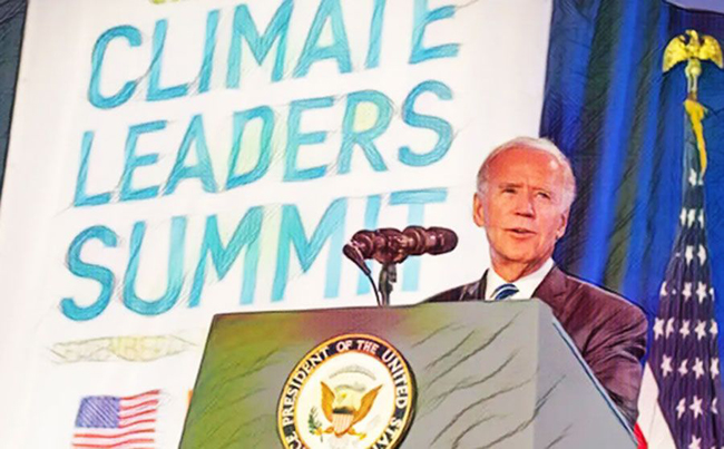 An online meeting on climate change will be hosted by US President Joe Biden on April 22-23