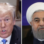 US President Donald Trump and Iranian President Hassan Rohani