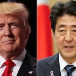 US President Donald Trump and Japan Prime Minister Shinzo