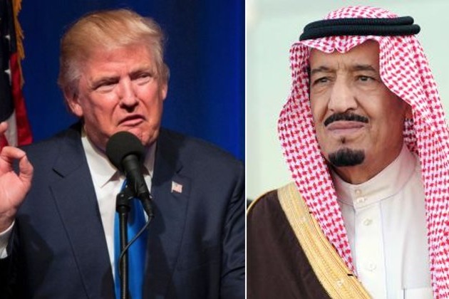 In phone call with Trump and Saudi King Salman