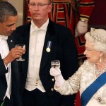 US President Barack Obama met Queen Elizabeth