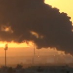 American aircraft attacked oil installations