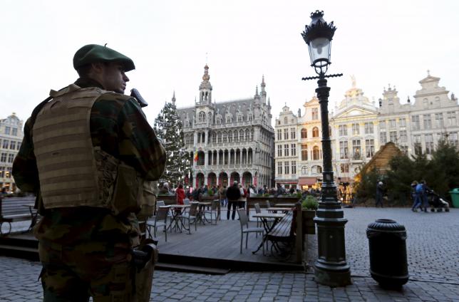 In view of the threat of terrorism in Brussels New Year celebrations canceled