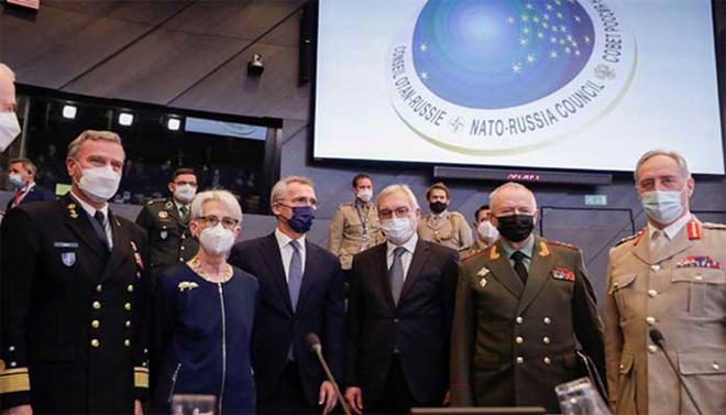 NATO-Russia Council meeting in Brussels ended inconclusively