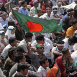 Bangladesh Islami, Islami Chhatra Shabbar workers took to the streets