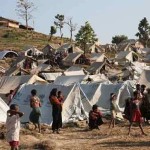 Thousands of Rohingya families were sent to the non-residential island called Bay, " Thengar Char " on the orders of the Bangladesh prime minister