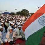 The proportion of the Muslim population in India grew 0.8%