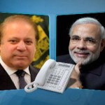 Indian Prime Minister Modi telephoned Nawaz Sharif   
