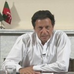 Tehreek-e-Insaf Chairman Imran Khan addresses the nation before becoming prime minister