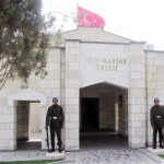 Turkish troops were deployed outside the control of the region of Aleppo Turkish flag hoisted at the shrine