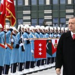 The presidential guards in Turkey near 2500
