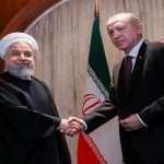 Turkish President Recep Tayyip Erdogan and Iranian President Hasan Rohani