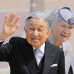 Emperor Akihito and Empress Michiko visited the mausoleum of Japan’s legendary first leader Emperor Jimmu