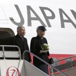 Japan's Emperor Akihito and Empress Michiko