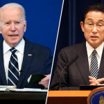 Japanese Prime Minister Kishida Fumio and US President Joe Biden