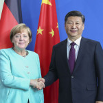German Chancellor Angela Merkel and Chinese President Xi Jinping