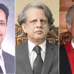 Justice Ejaz Afzal, Justice Sheikh Azmat Saeed and Justice Ijaz ul Hasan bench