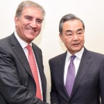 Chinese State Councillor Wang Yi met Foreign Minister Shah Mehmood Qureshi on the occasion of the General Assembly meeting