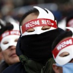 In South Korea, thousands of people took part in anti-government rally