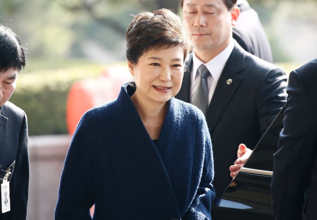 South Korean deposed President Park Geun-hye
